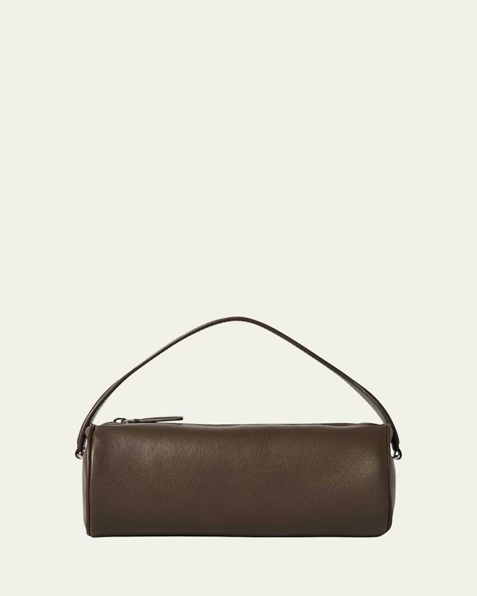 Round 90s Baguette in Nappa Leather